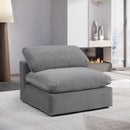 Comfy - Velvet Armless Chair