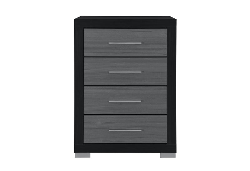 Emma - Chest - Gray / Black