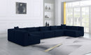Cube - Linen 7 Piece Modular U-Shaped Sectional