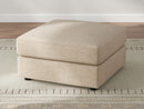 Seyler - Oversized Accent Ottoman - Sand