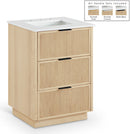 Willard - Engineered Stone And Solid Wood Bathroom Vanity
