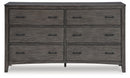 Montillan - Dresser - Grayish Brown