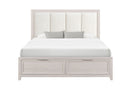 Mariah - King Bed - Beige