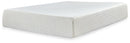 Chime 12 Inch Memory Foam - California King Mattress - 12-inch - White