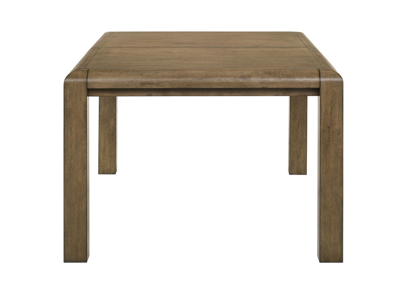 Cockrell - Dining Table ( With 18" Leaf) - Light Brown