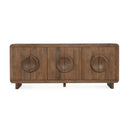 Vally - Wood 6 Door Buffet - Artisan Brown