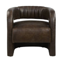 Feyre - Accent Chair - Espresso Top Grain Leather