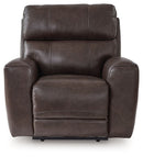Crossplex - Power Recliner / Adjustable Headrest - Smoke