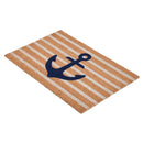 Doormats - Anchors Away Doormat - Navy/Natural