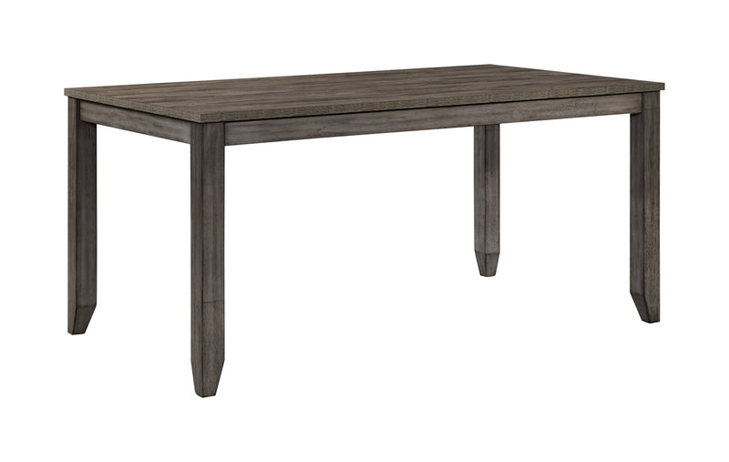 Sean - Melamine Dining Table - Dark Gray
