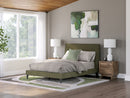 Chirason - Upholstered Bed With Roll Slats