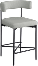Rivage - Durable Stool With Black Frame (Set of 2)