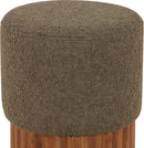Veranda - Ottoman / Stool With Brown Base