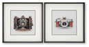 Dirkgrove - Wall Art Set (Set of 2) - Black / White / Brown