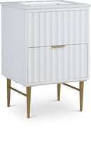 Modernist - Bathroom Vanity With Gold Legs