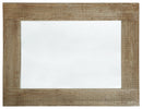 Waltleigh - Accent Mirror - Distressed Brown