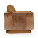 Lathe - Leather/Hide Accent Chair