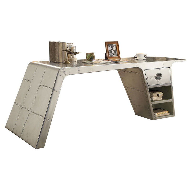 Brancaster - Writing Desk - Metallic