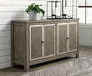 Krystanza - Dining Room Server - Weathered Gray