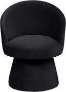 Selene - Upholstered Swivel Dining Chair