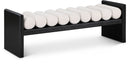 Waverly - Bench With Black Frame