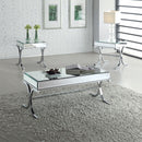Yuri - Coffee Table - Mirrored & Chrome