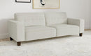 Deerhurst - Upholstered Track Arm Tufted Sofa - Greige