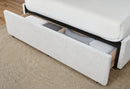 Sadie - King Bed With Storage - Beige