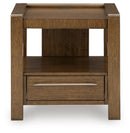 Marxmore - Square End Table - Brown