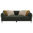 Jade - 2 Piece Chenille Upholstered Sofa Set