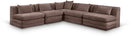 Stellar - 5 Piece Upholstered Modular Sectional