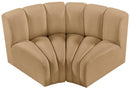 Arc - Velvet 2 Piece Modular Sofa