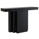 Drisana - Console Table - Black Mirrored