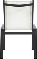 Nizuc - Outdoor Patio Dining Chair With Gray Frame (Set of 2)