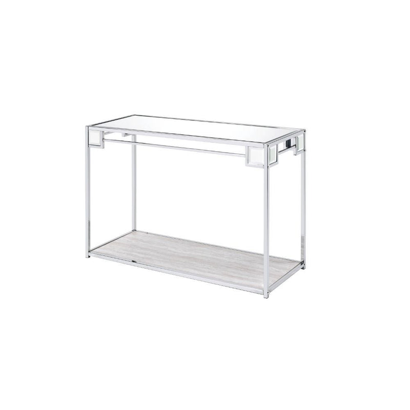 Asbury - Console Table - Mirrored & Chrome