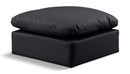 Indulge - Faux Leather Ottoman