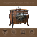 Roma - 37" Chest - Oak & Antique Black