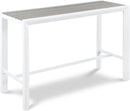 Nizuc - Outdoor Patio Rectangle Bar Table