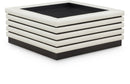 Rory - Coffee Table With Black Base