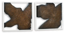 Landley - Wall Decor Set (Set of 2) - Brown / White