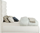 Adam - Linen Fabric Bed With 70.5" Headboard
