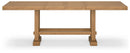 Havonplane - Rectangular Dining Room Counter Extension Table - Brown