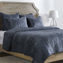 Bari - Velvet Queen Quilt - Sea Fog