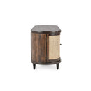Teresa - 4 Door Buffet - Walnut / Natural Brown