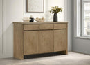 Adina - 2-Door Sideboard Server - Distressed Light Brown