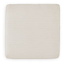 Lerenza - Oversized Accent Ottoman - Birch