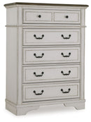 Blendon - Five Drawer Chest - Two-tone