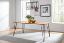 Sherman - Live Edge Dining Table - Natural Acacia