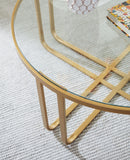 Milloton - Occasional Table Set (Set of 3) - Gold