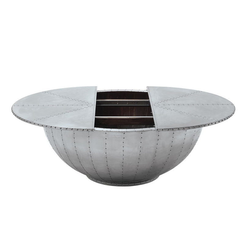 Brancaster - 17" Coffee Table - Aluminum